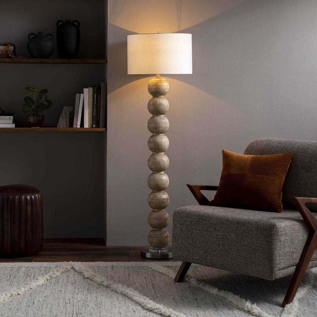 Birch Lane™ Kee 62 Floor Lamp Base Finish