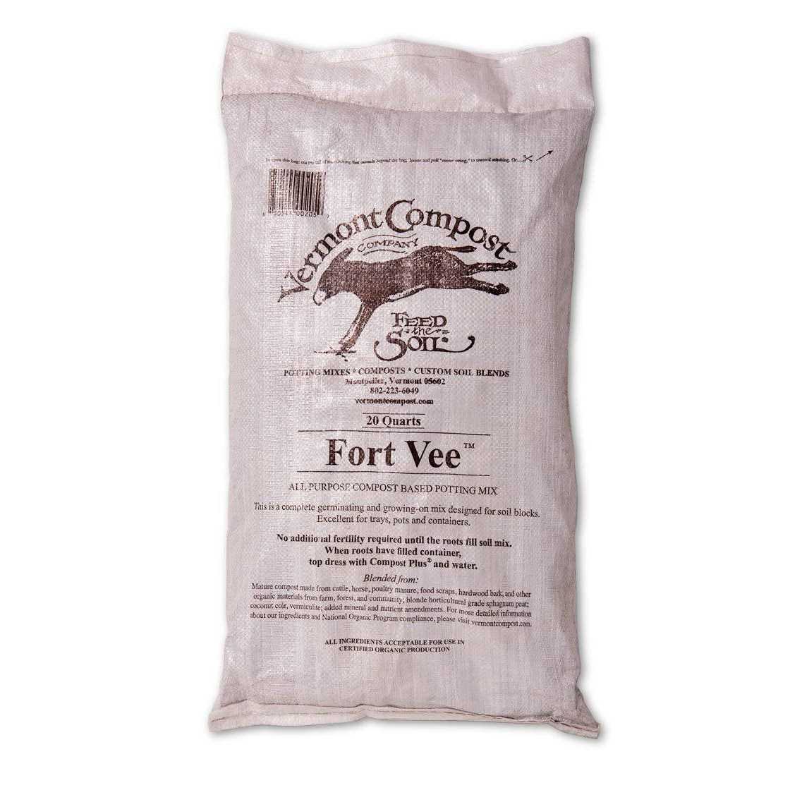 Vermont Compost Company Fort Vee Potting Mix