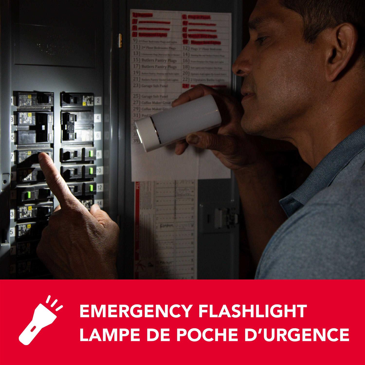 Sunbeam 16988 5 in 1 Instabeam Emergency Light & Flashlight3-Pack