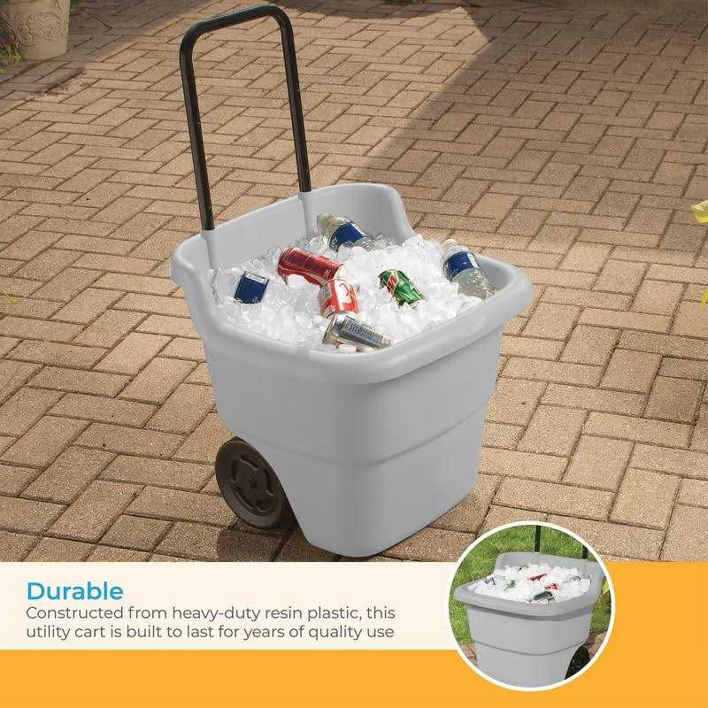Suncast 15 Gallon Lawn Cart