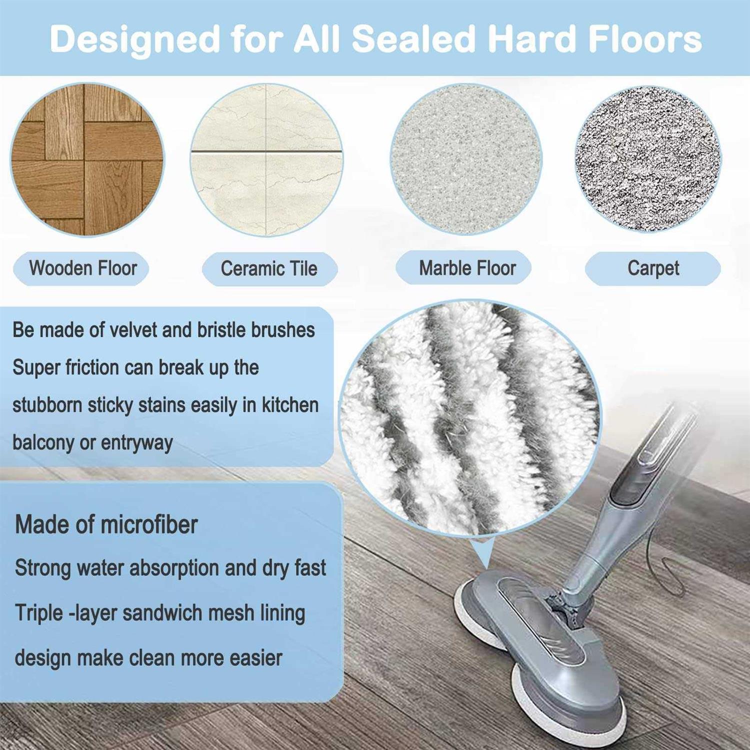 10 Pack S7001 Pads Replacement Steam Mop Pads for Shark S7001 Shark S7000AMZ