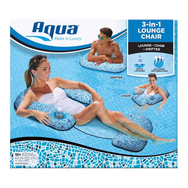 Aqua Leisure 3-in-1 Lounge Chair & Drifter