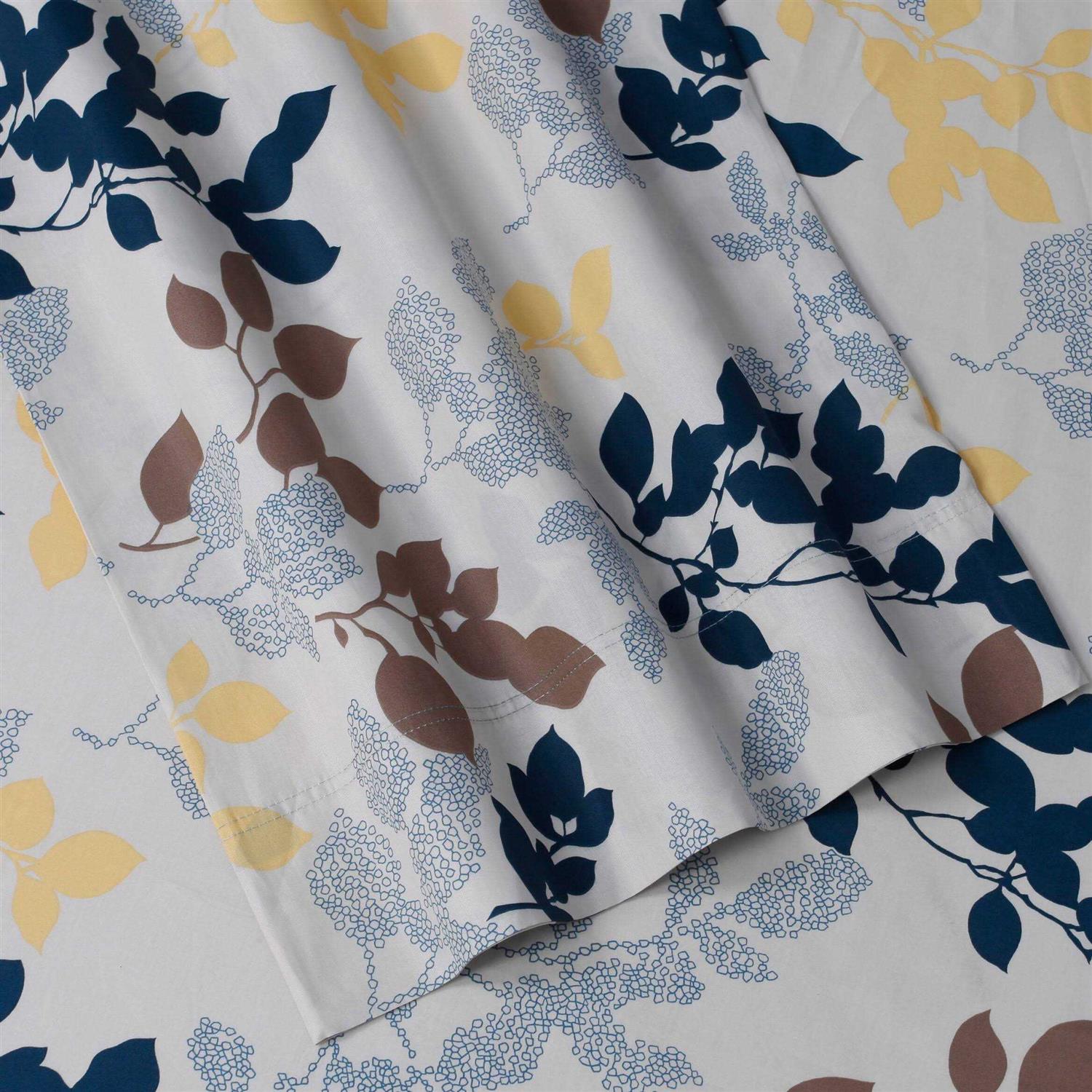 Tribeca Living Egyptian Cotton Percale Extra Deep Pocket Sheet Set