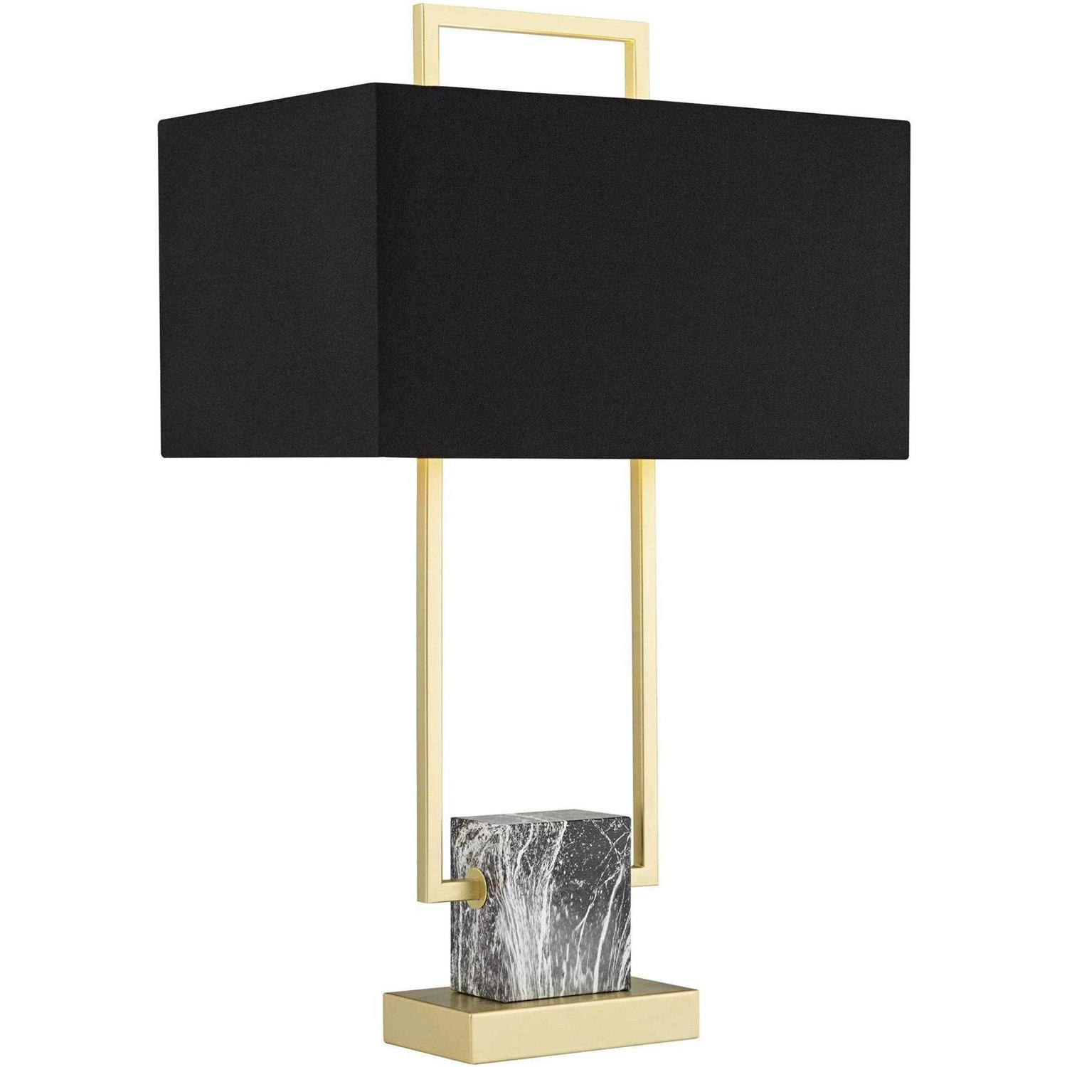 360 Lighting Carl 24 3/4 inch High Modern Table Gold Metal