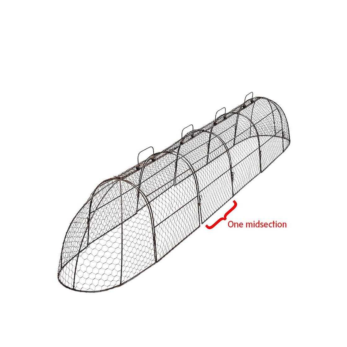 Chicken Wire Row Cloche Mid-section