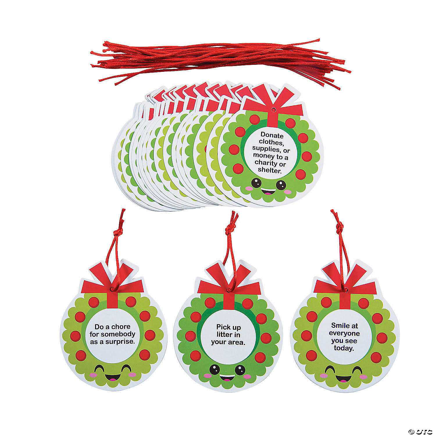 Acts of Kindness Christmas Ornaments