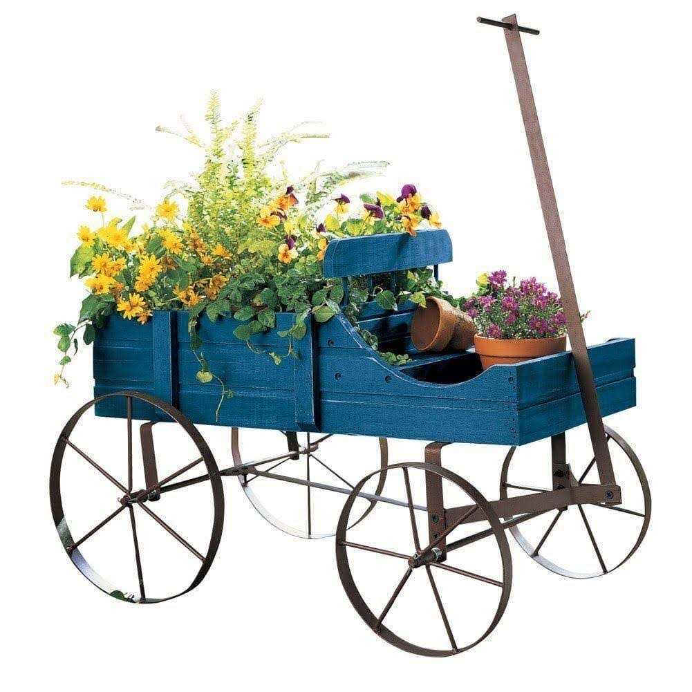 Amish Wagon Decorative Indoor/Outdoor Garden Backyard Planter
