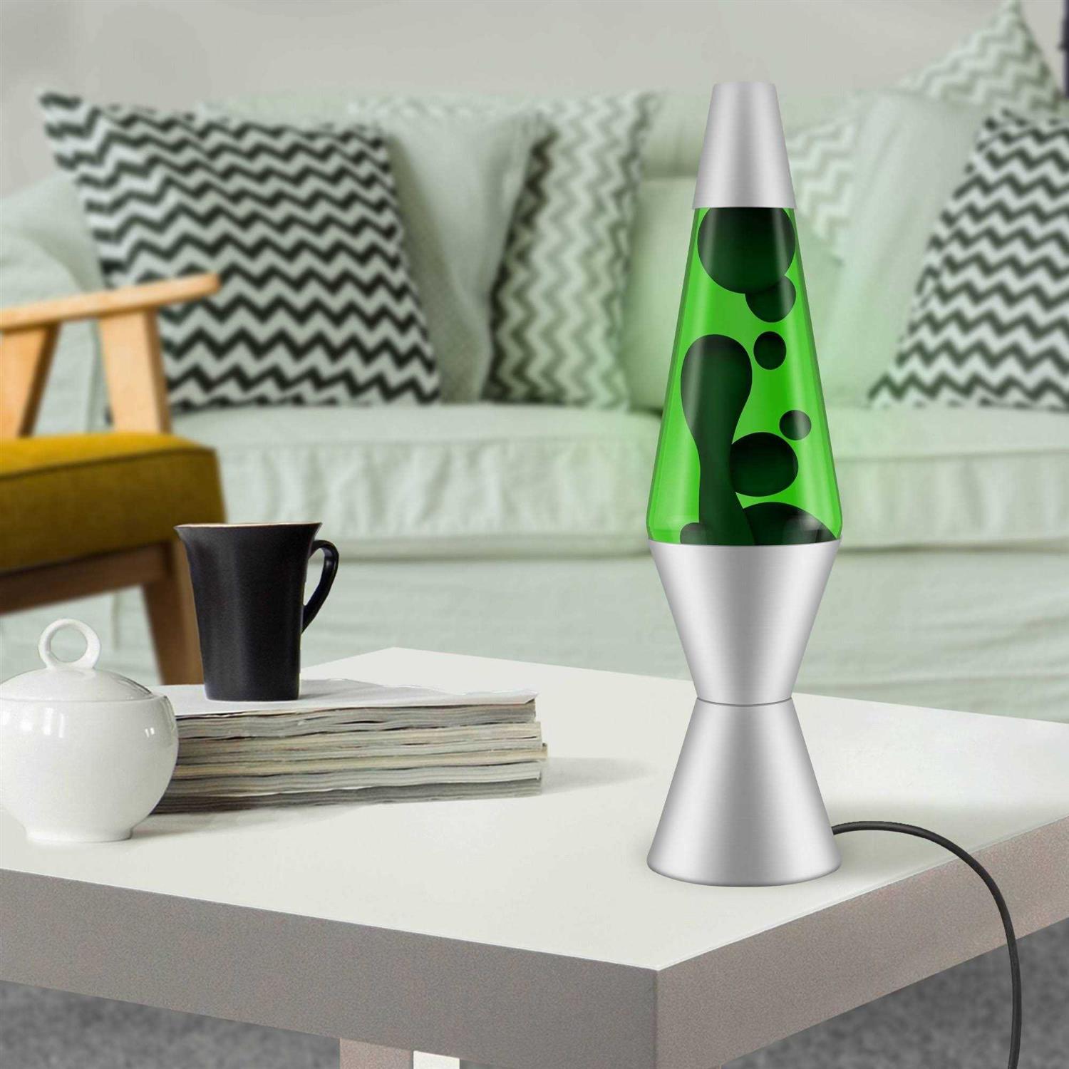14.5 Lava Lamp Green