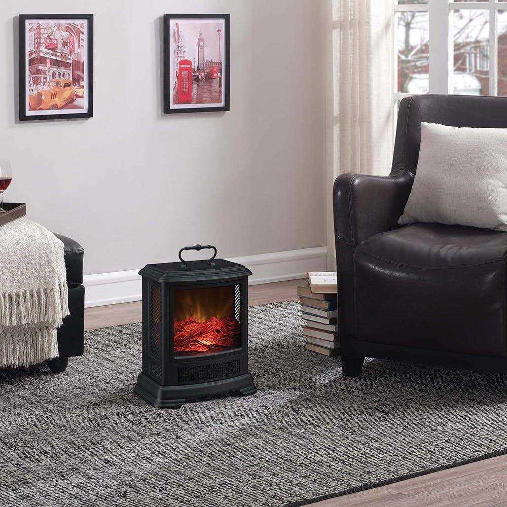 Duraflame Black Freestanding Electric Stove