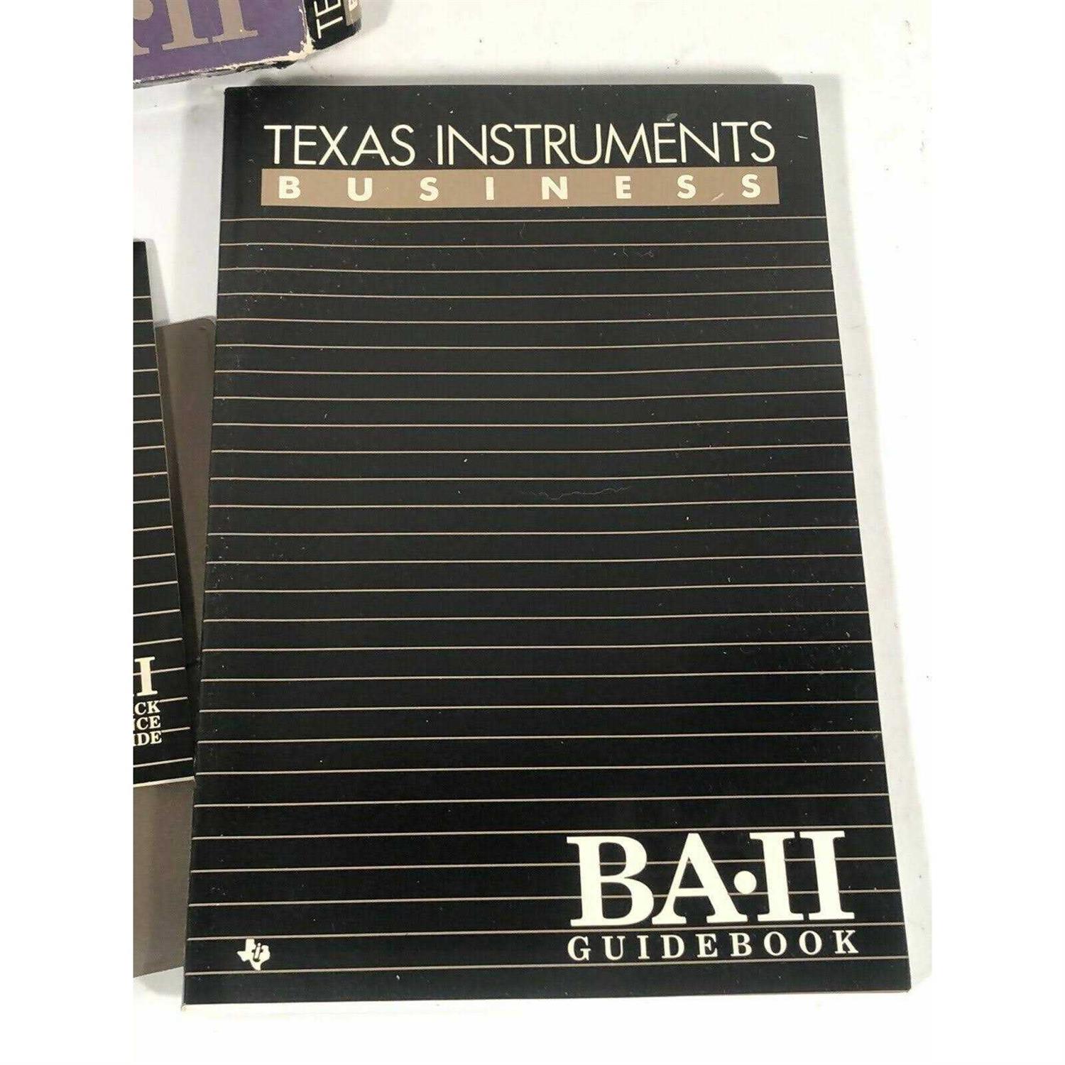Texas Instruments BAII Plus Financial Calculator