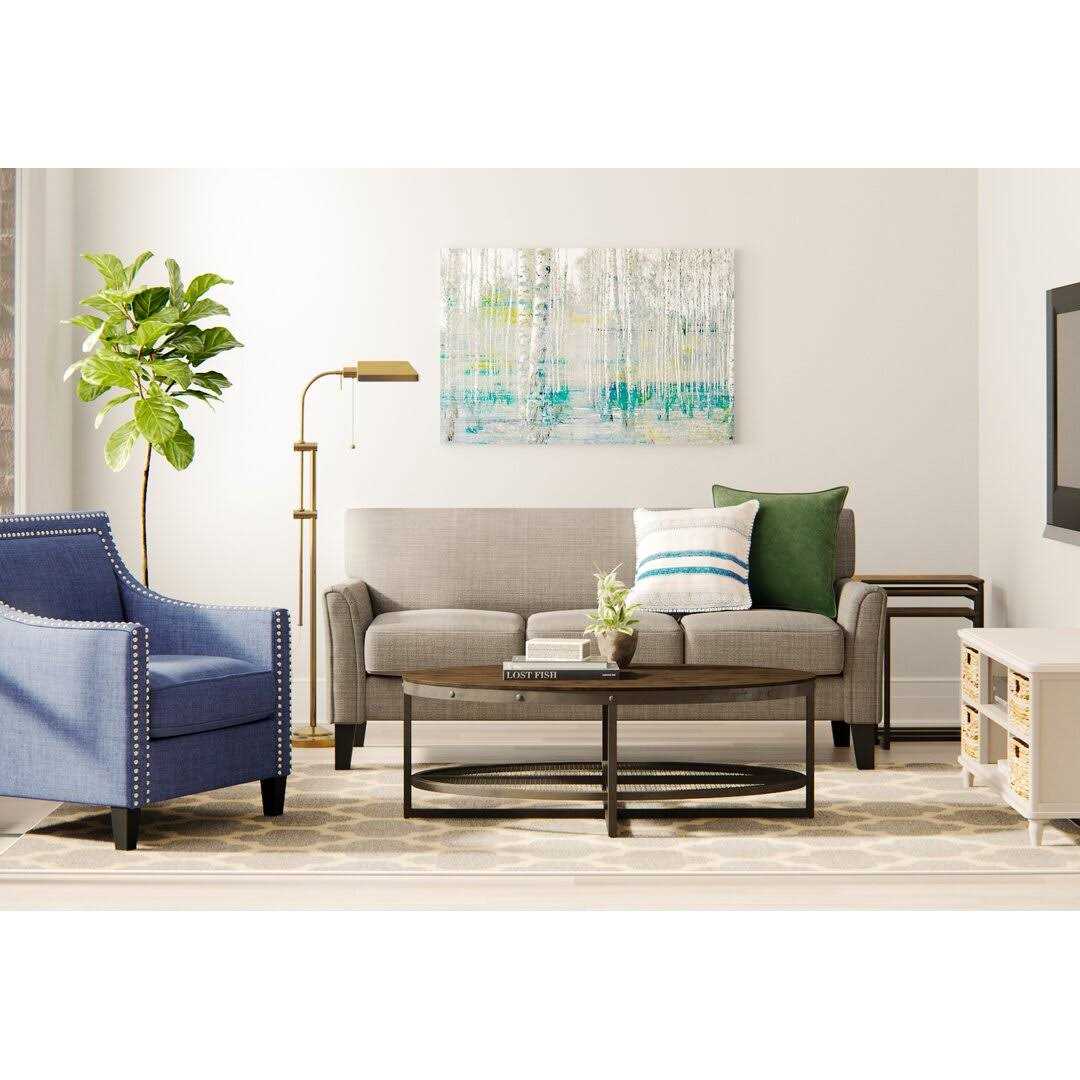 AllModern Edgar Square 100% Cotton Pillow Cover & Insert