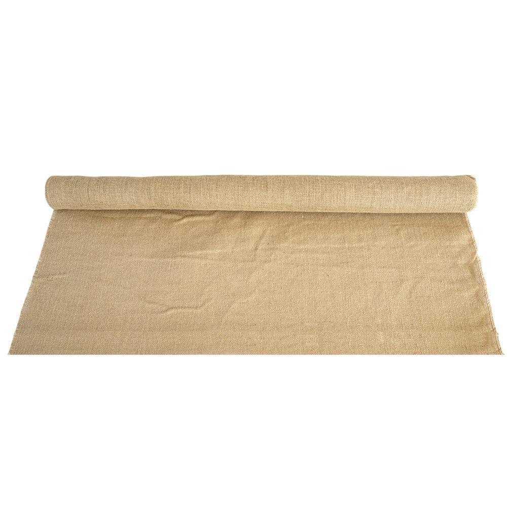 Wellco Gardening Burlap Roll Natural Burlap Fabric for Weed Barrier