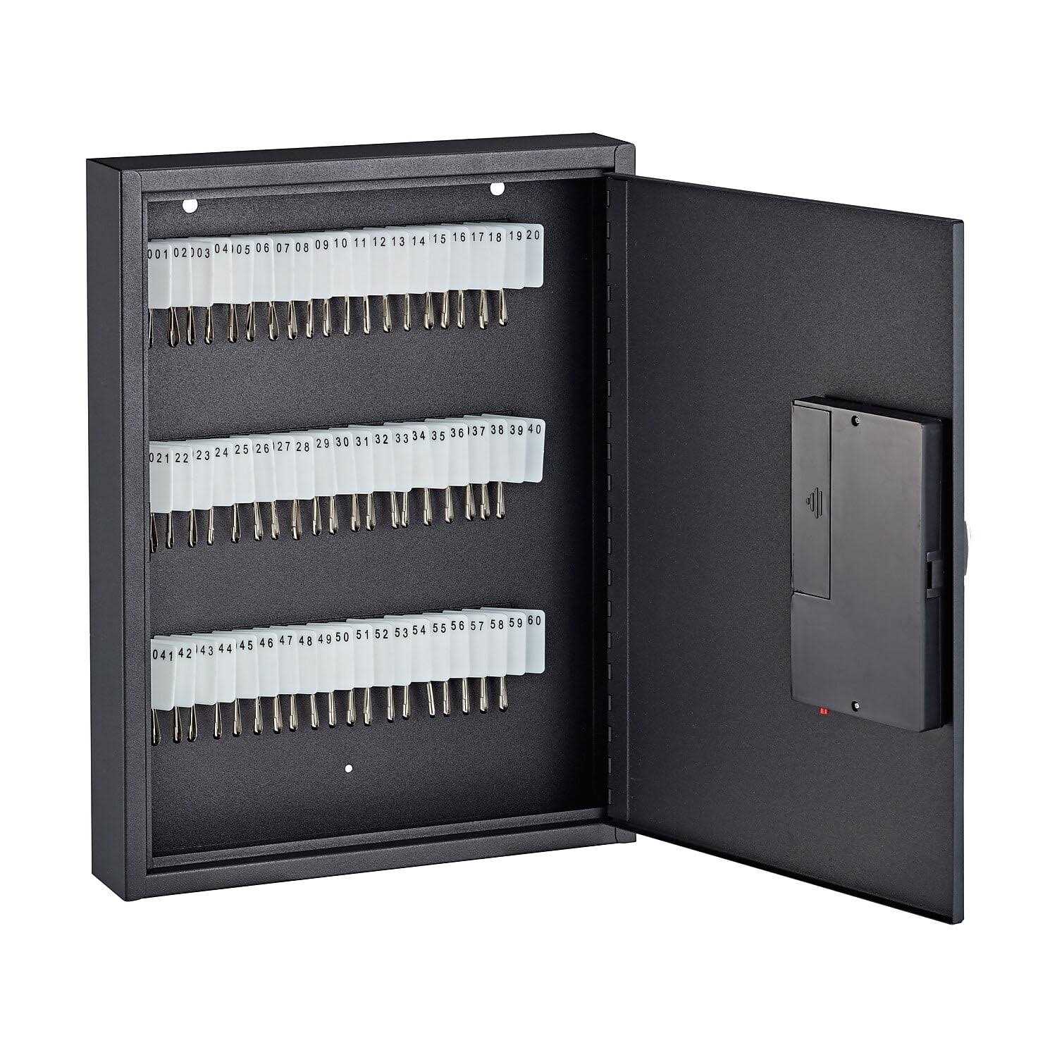 AdirOffice 60-Key Steel Heavy-Duty Digital Lock Key Cabinet