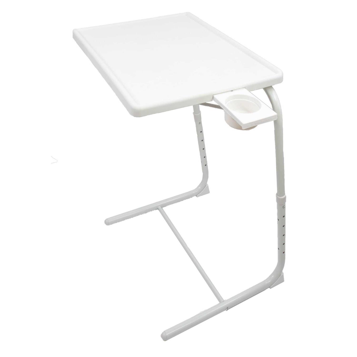 Deluxe Portable Foldable Comfortable TV Tray Table Laptop
