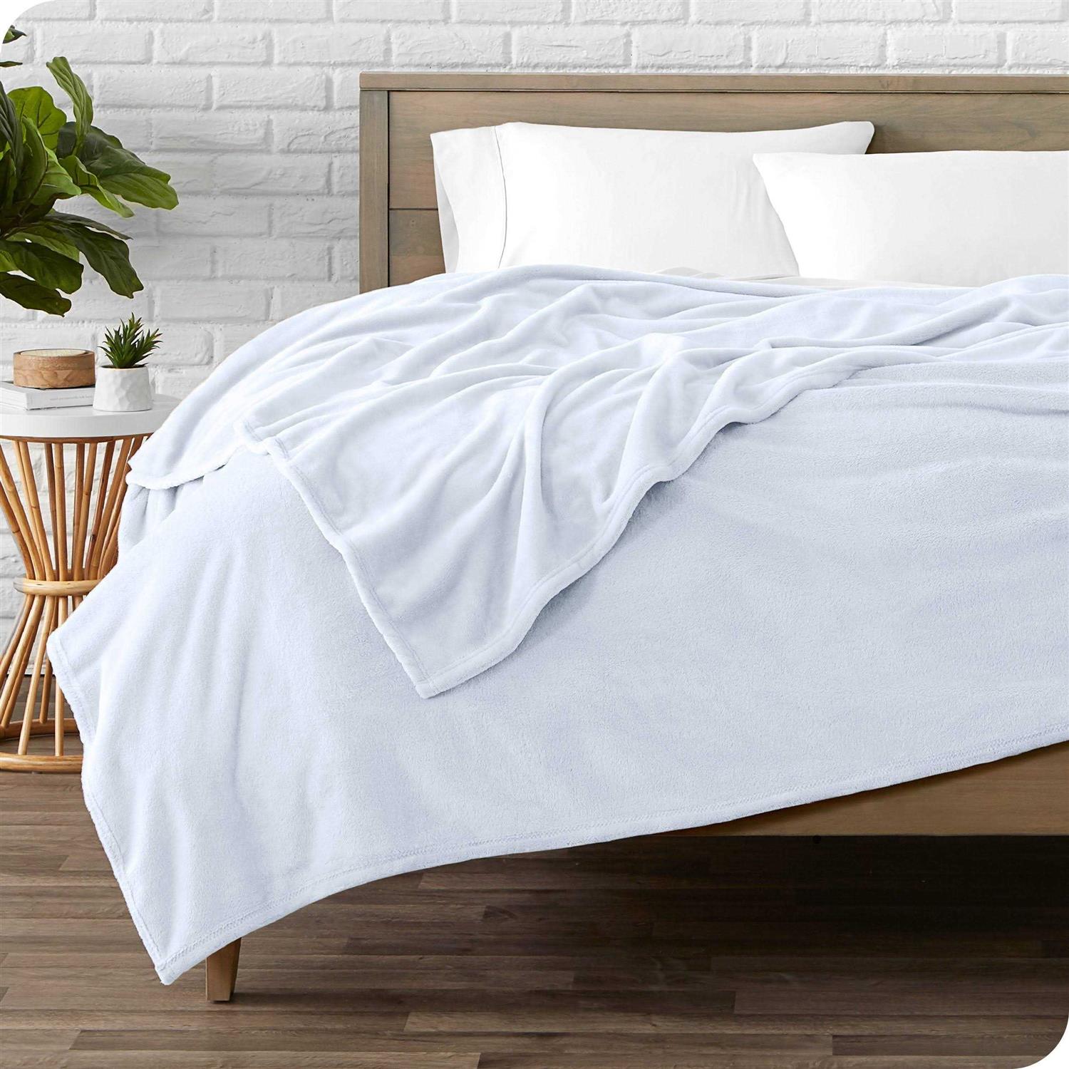 Bare Home Fleece Microplush Blanket