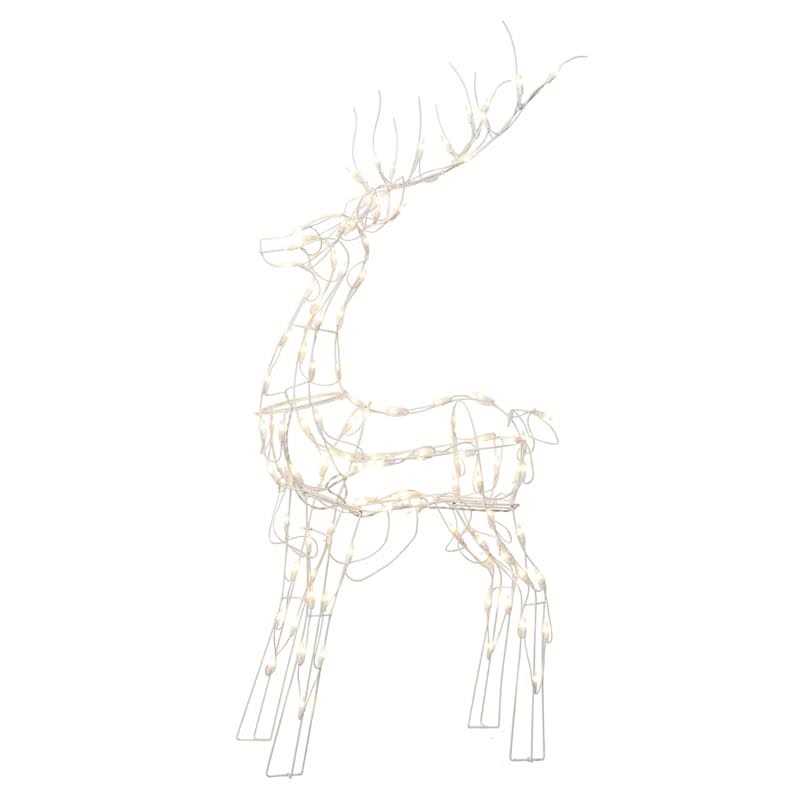 At Home 48&” Wire Buck White