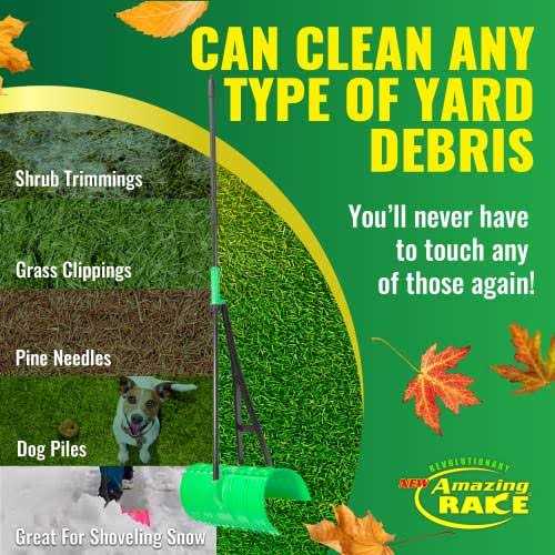 Amazing Rake 3 in 1 Lightweight Ergonomic Yard Tool