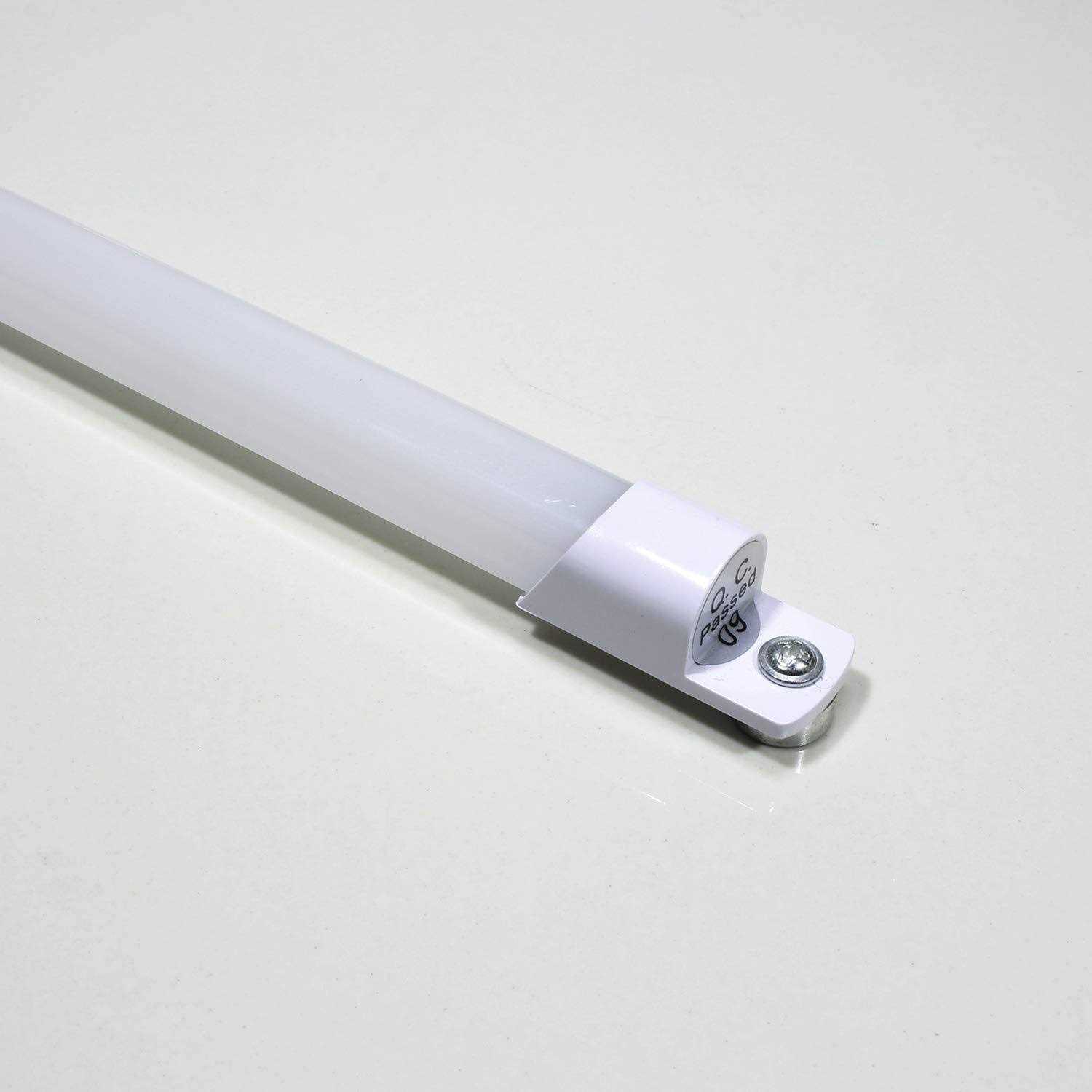 STBTECH 110V LED Under Cabinet Lighting,17inch LED Counter Reading Desk