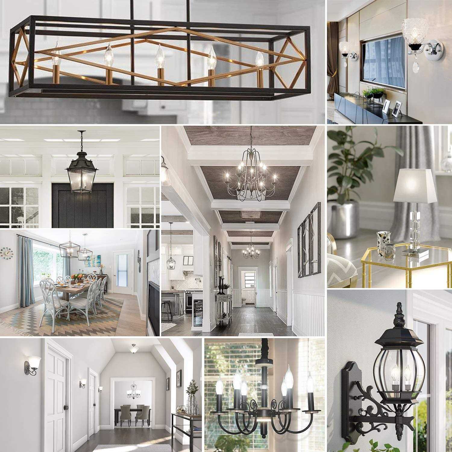 TOBUSA Dimmable E12 Candelabra LED Bulbs 60 Watt Incandescent Equivalent