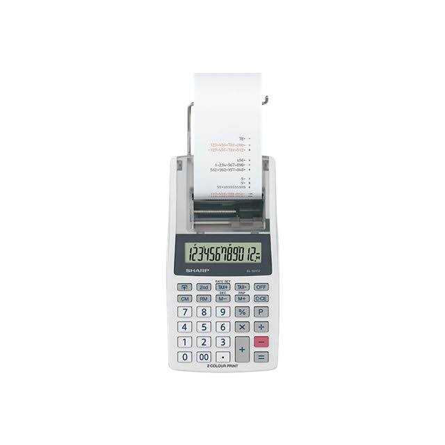 Sharp EL-1611V Printing Calculator