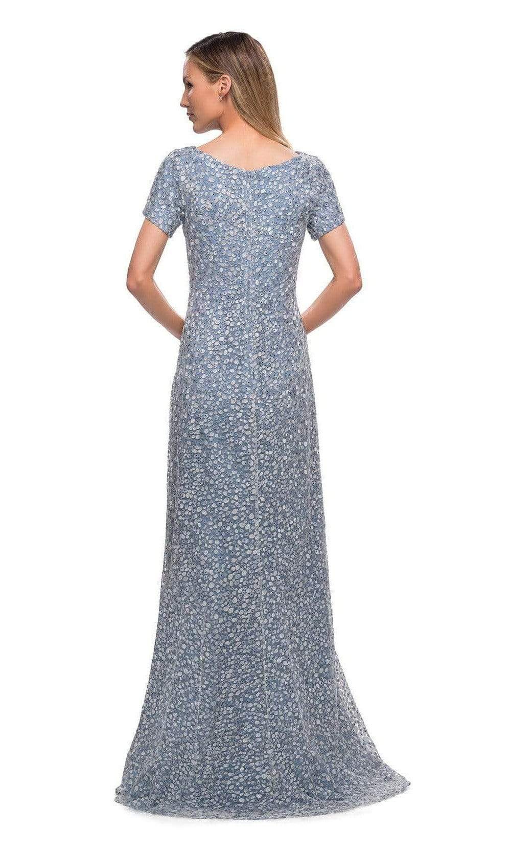 29134 Modest Embroidered Mother of the Bride A-line Dress