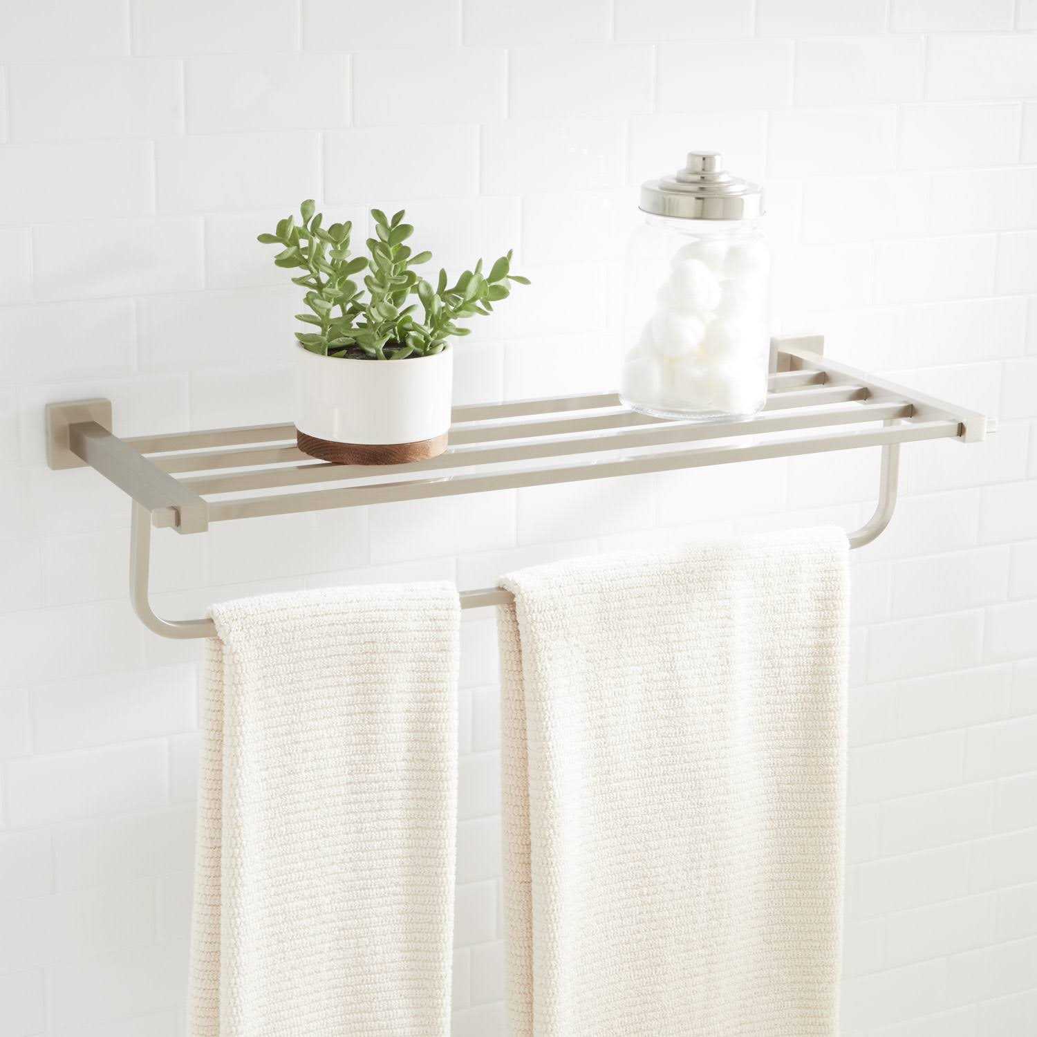 Albury Wall Mounted Towel Rack Signature Hardware