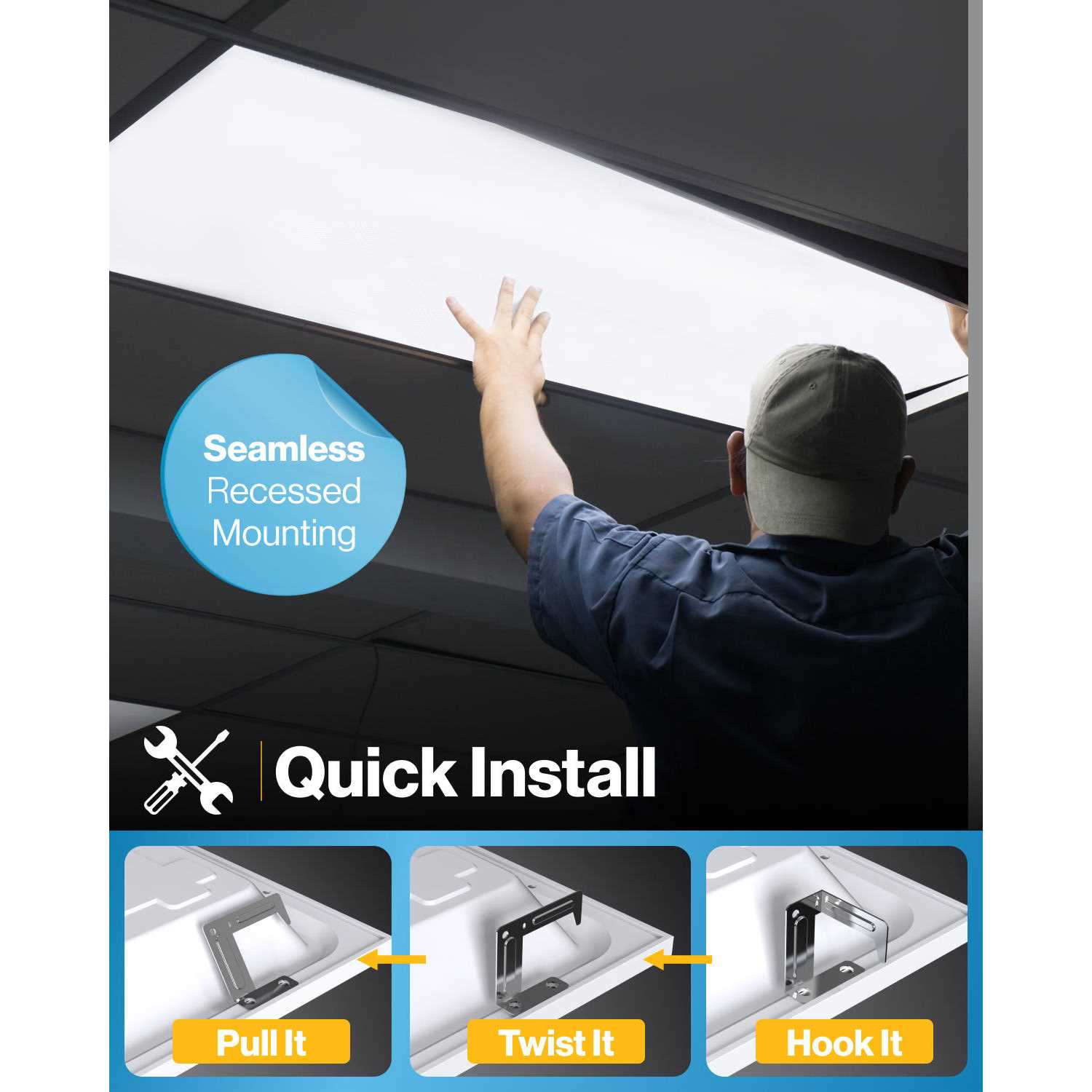 Sunco LED Ceiling Panel Light