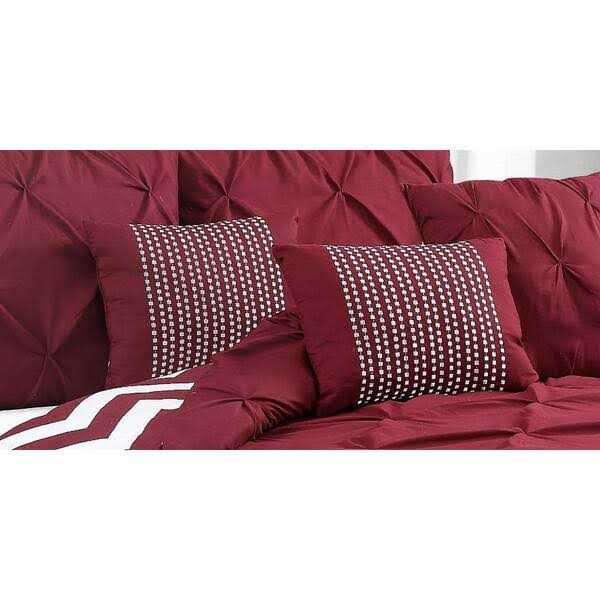 Avondale Manor 7-Piece Ella Pinch Pleat Comforter Set