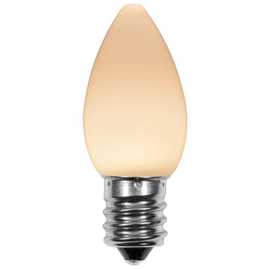 Wintergreen Lighting OptiCore C7 LED Christmas Light Bulbs