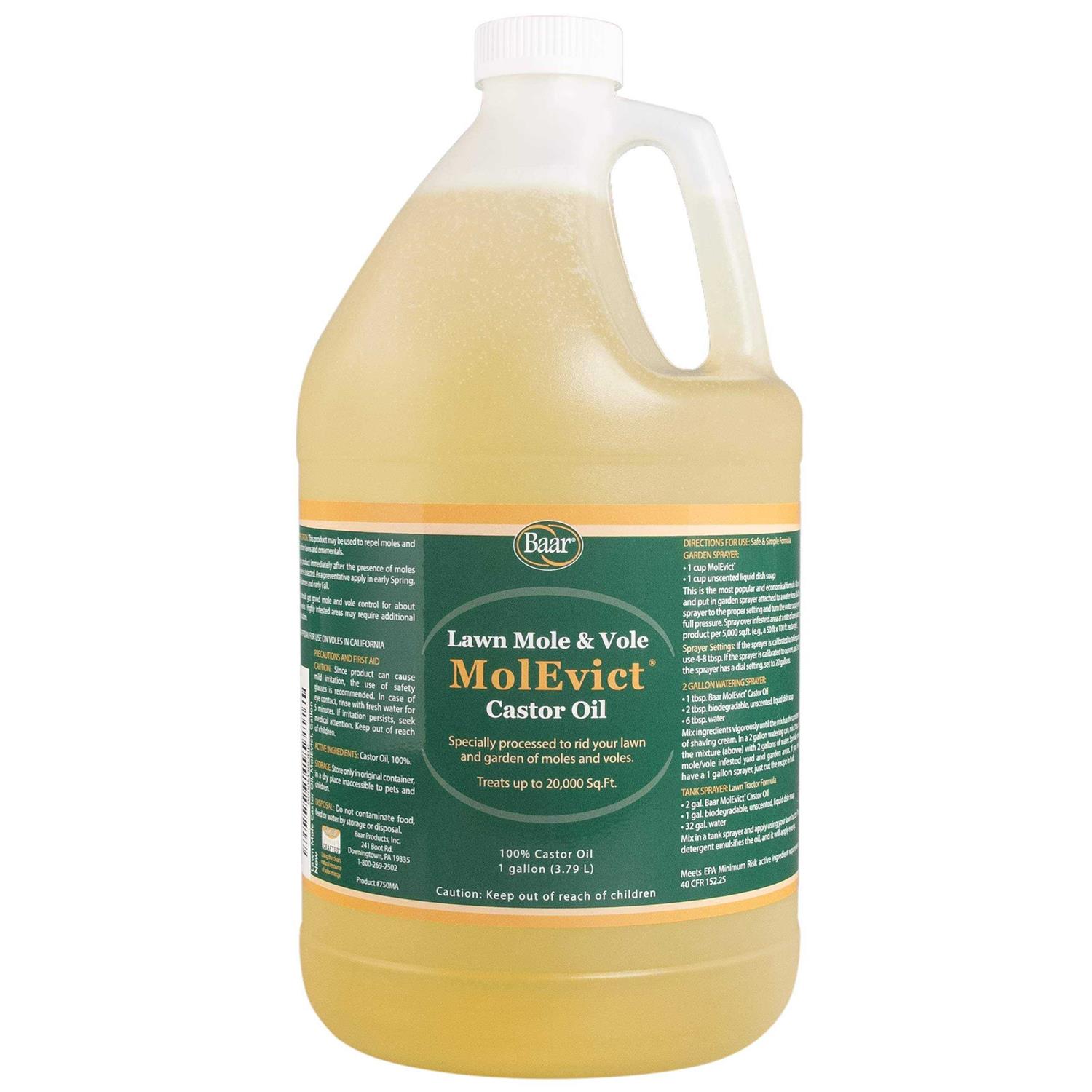 Baar Lawn Mole Castor Oil