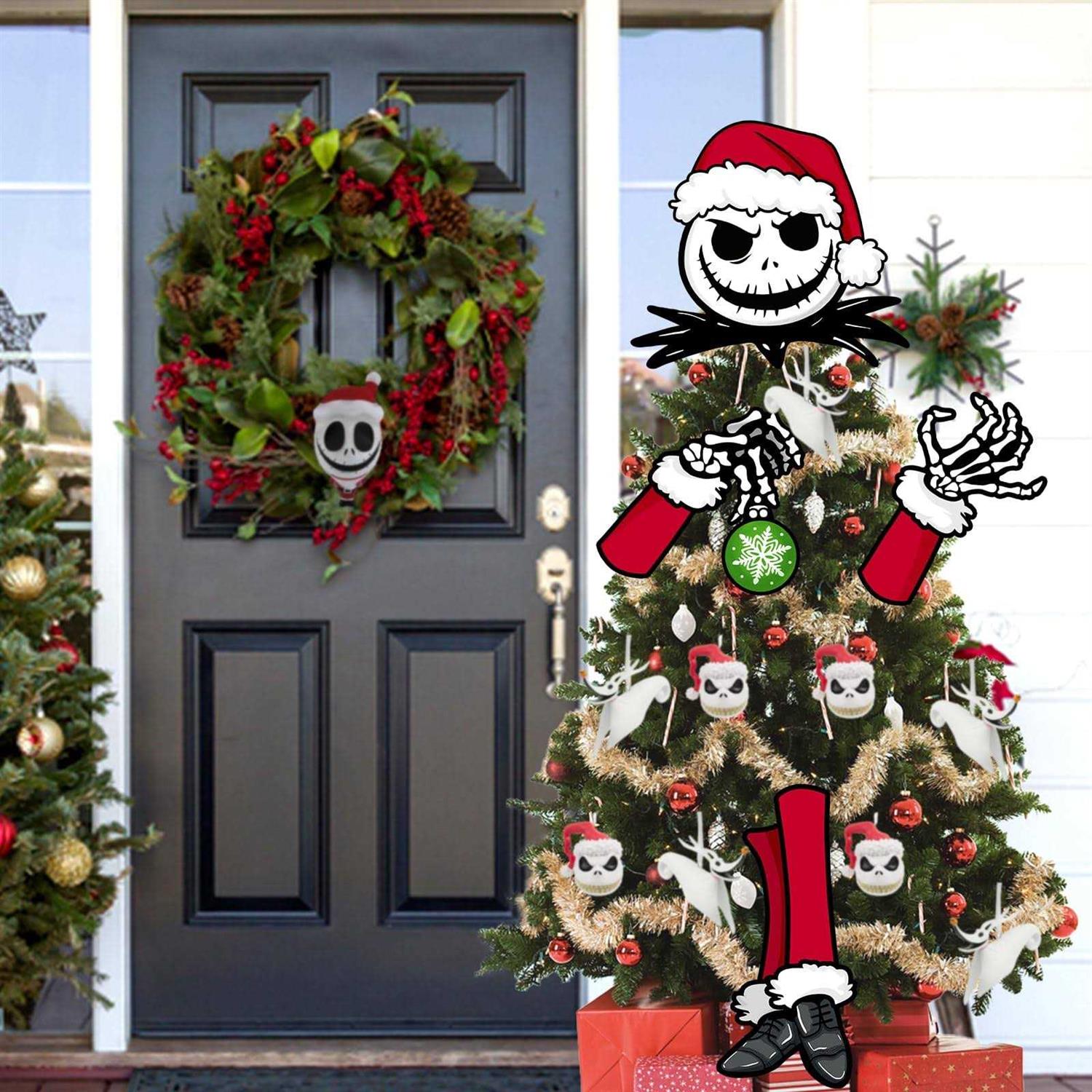 Auirre Jack Skellington Christmas Tree Topper Head Arms and Legs