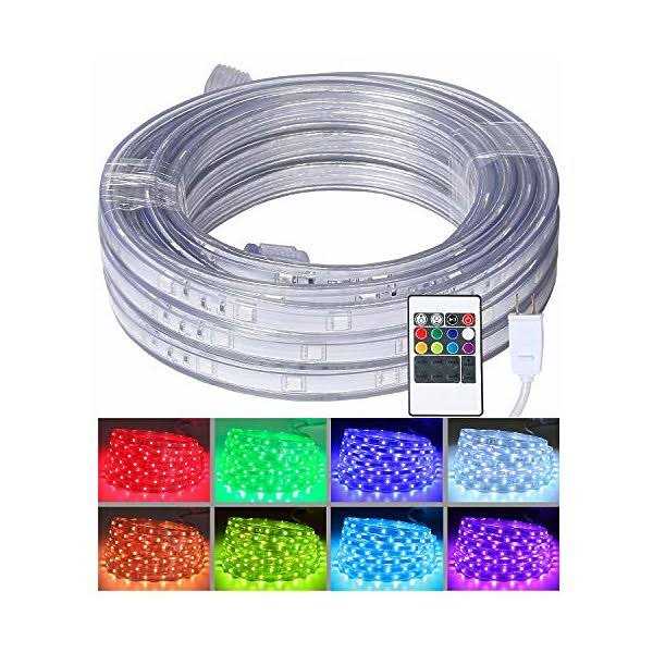 Areful LED Rope Lights, 16ft Strip Lights Connectable and Flexible