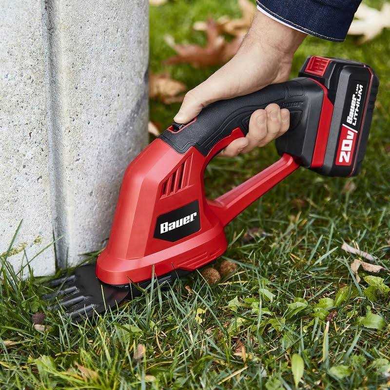 Bauer 20V Cordless Shear Shrubber – Tool Only