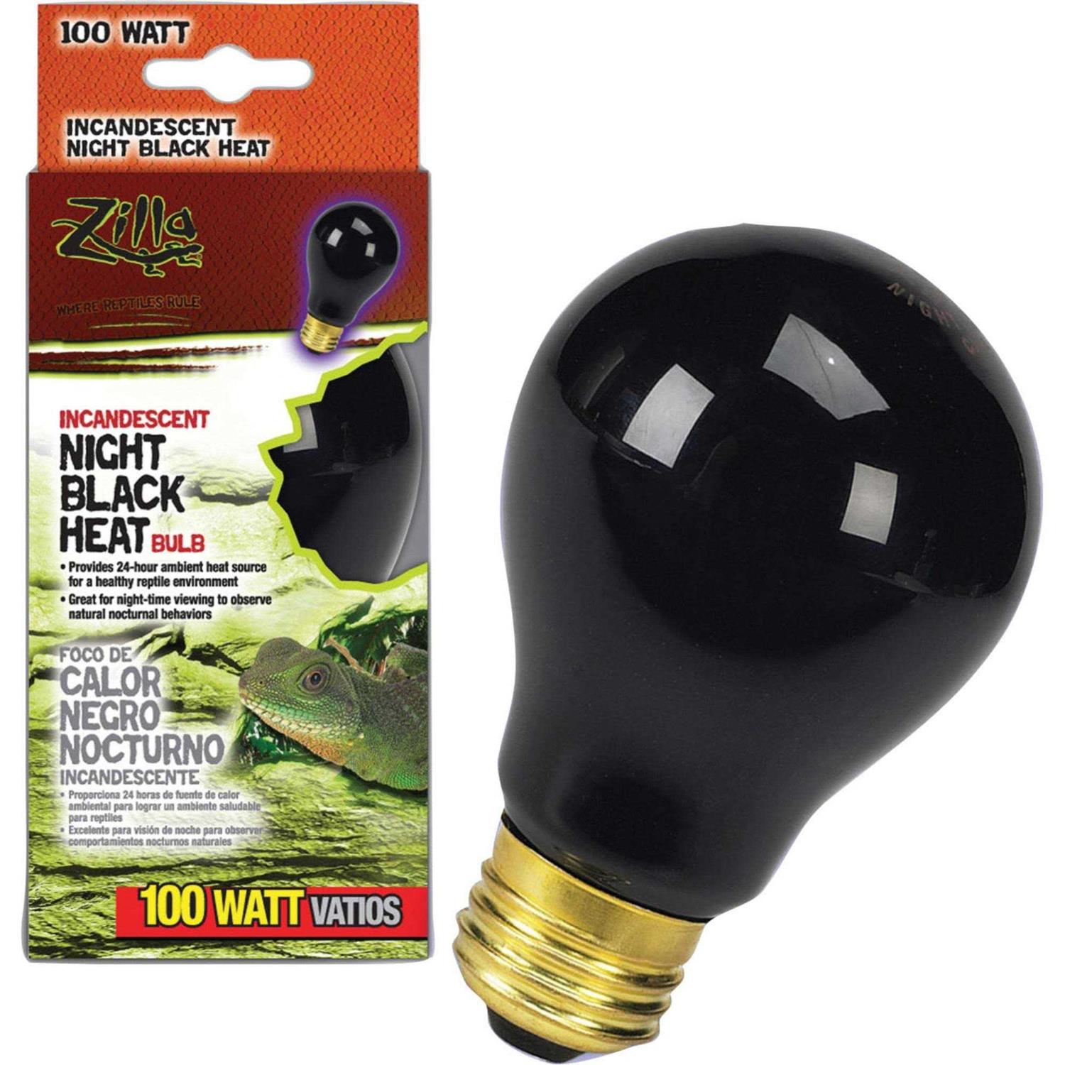 Zilla Incandescent Night Black Heat Bulb