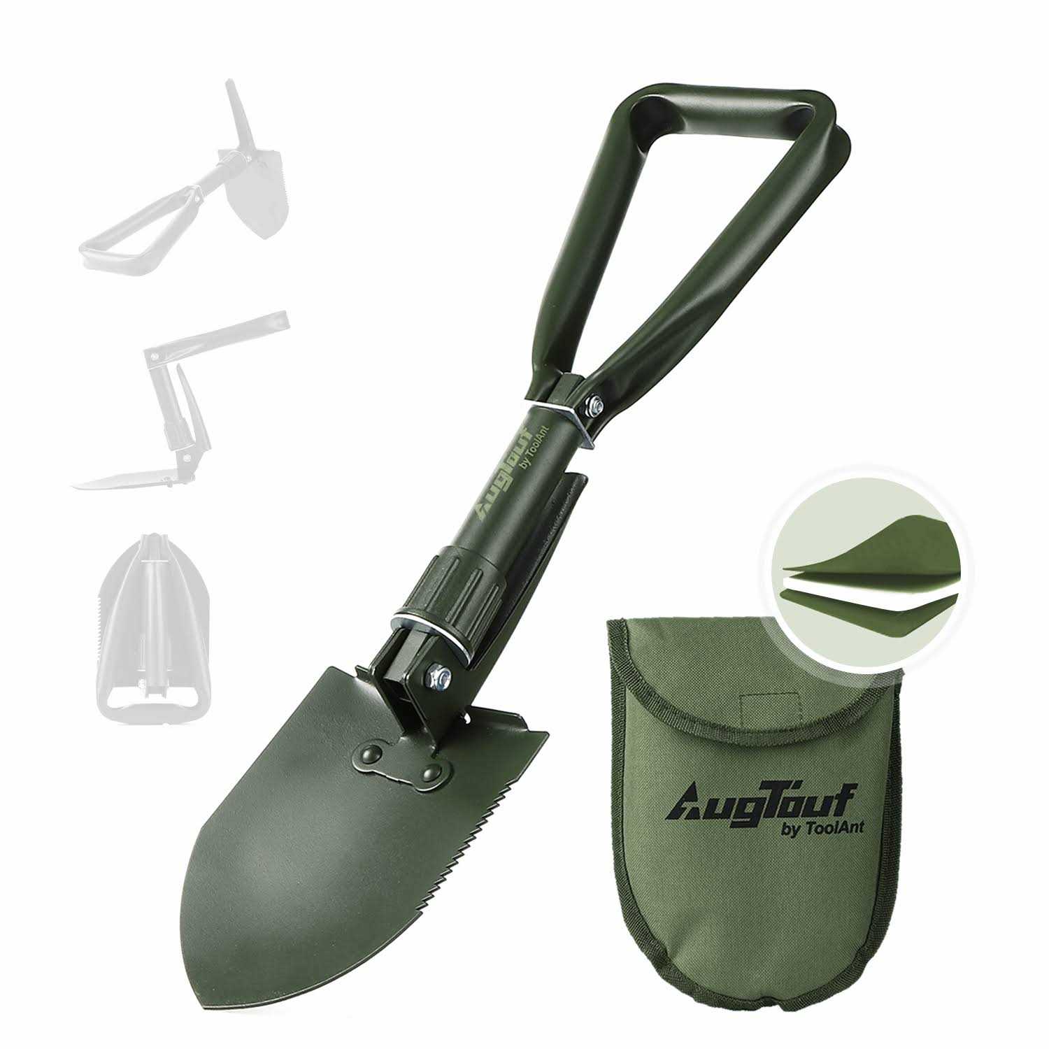 AugTouf Military Folding Camping Shovel