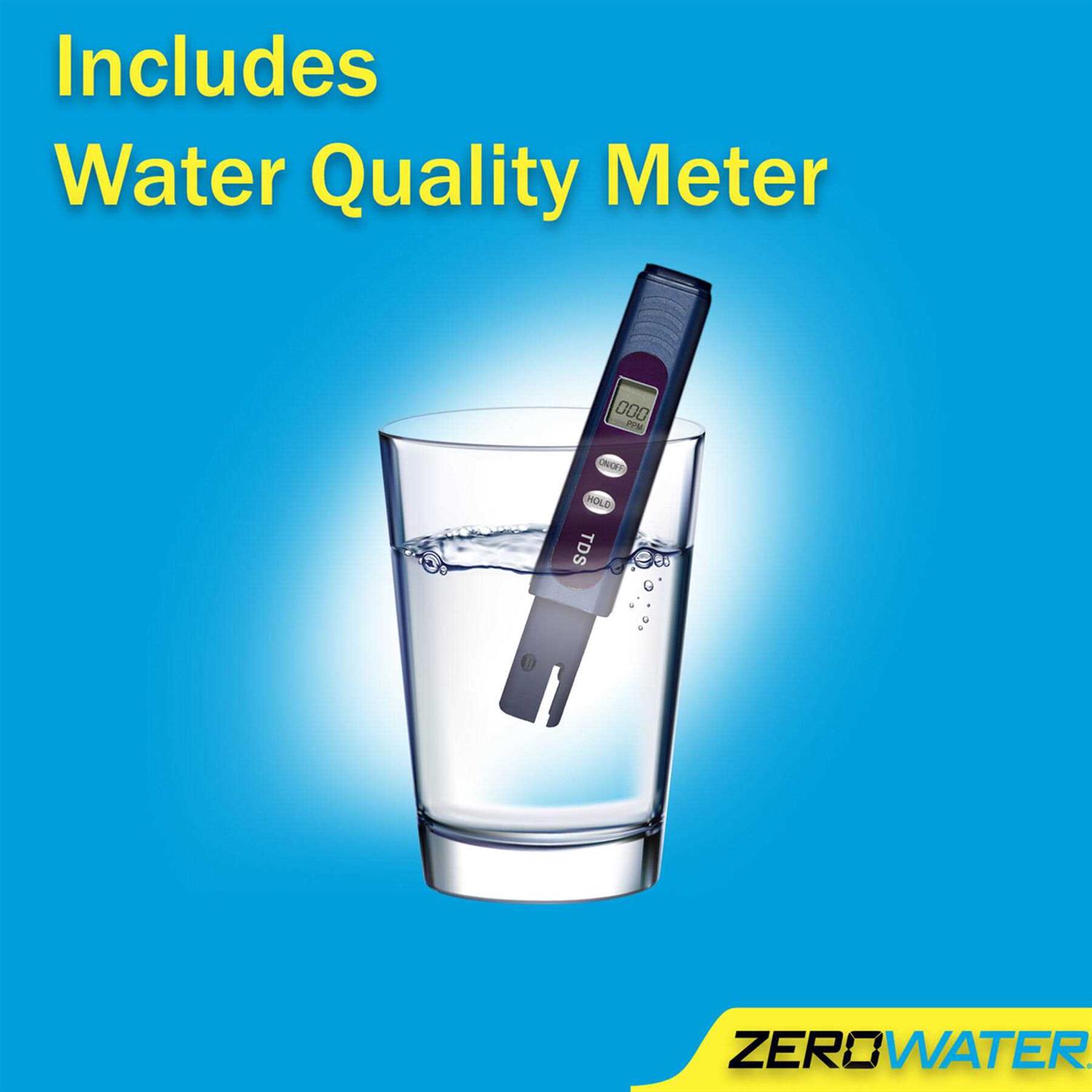 ZeroWater 40 Cup Glass Dispenser Water