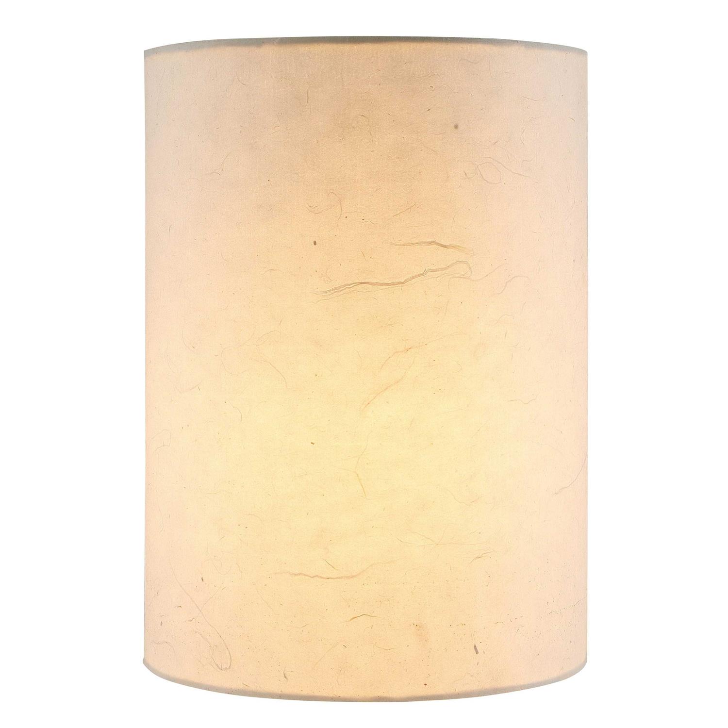 Aspen Creative 31290 Transitional Drum Shape Spider Construction Lamp Shade