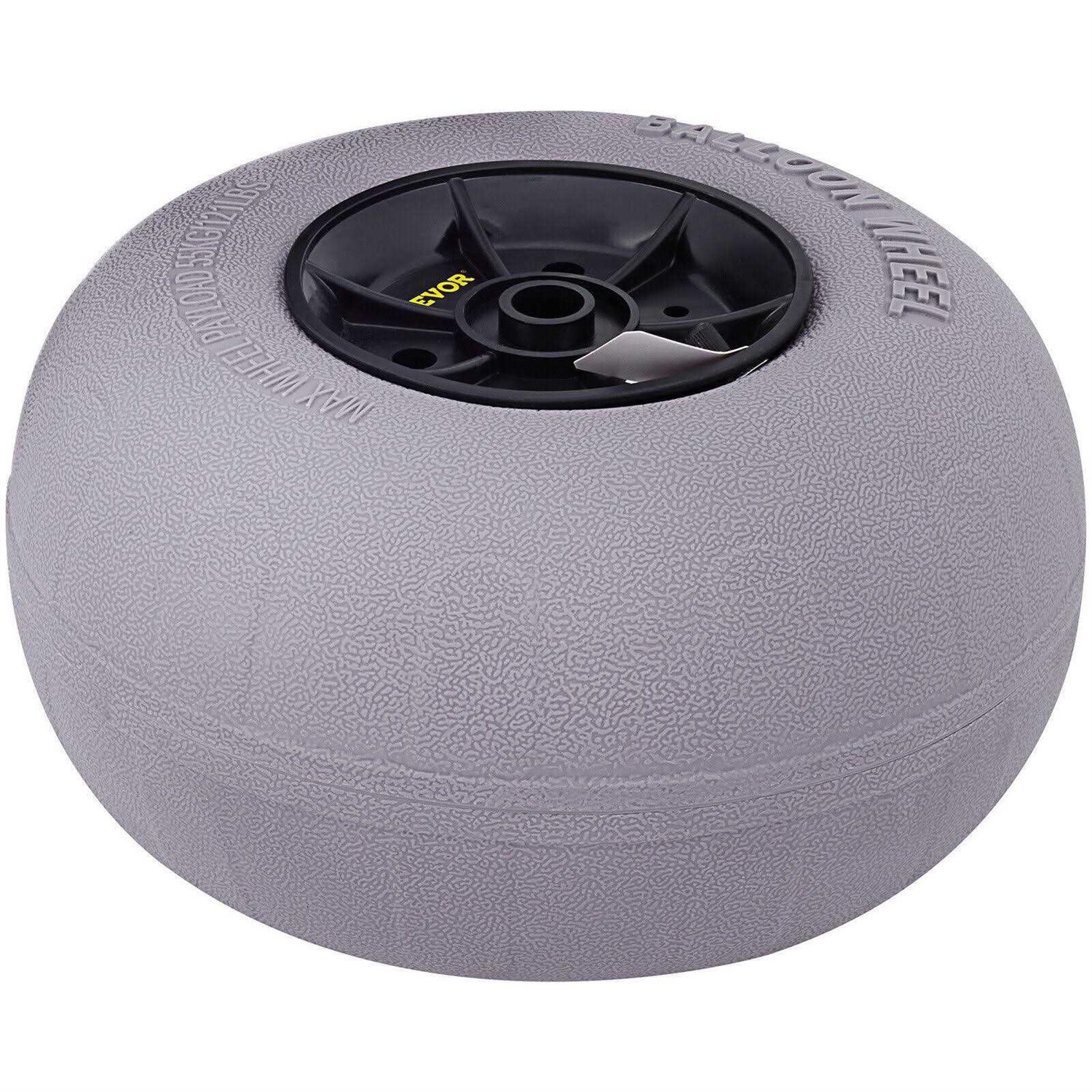 VEVOR Beach Balloon Wheels 13 Replacement Sand Tires TPU Cart Tires for Kayak Dolly Canoe Cart and Buggy w/Free Air