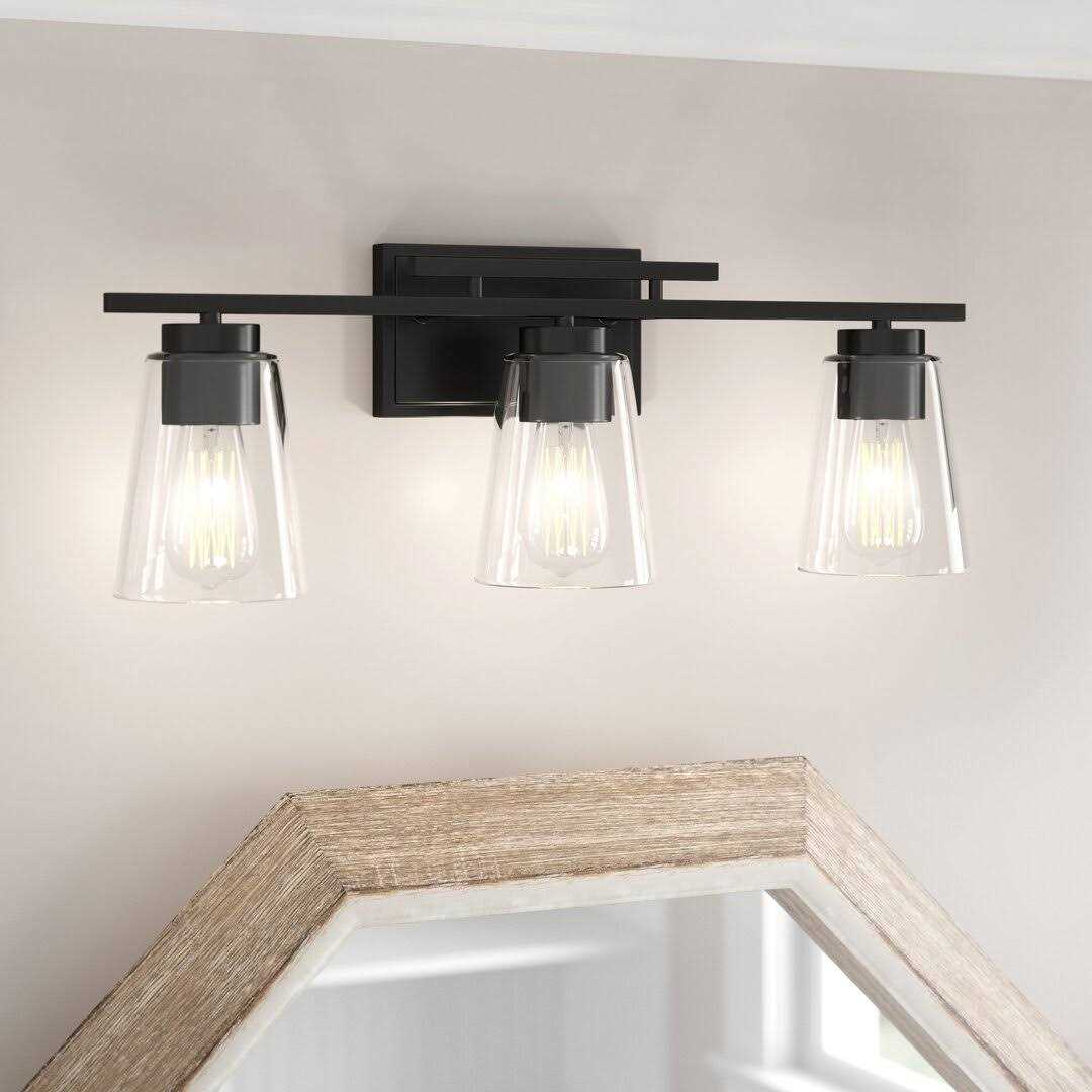 Averi 3-Light Dimmable Vanity Light Three Posts Finish