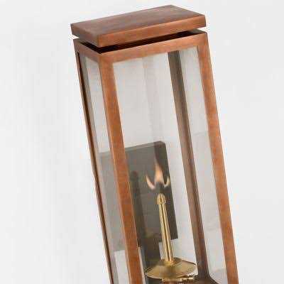 Visual Comfort Signature Fresno Outdoor Bracketed Gas Wall Lantern