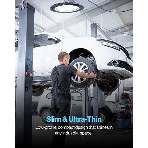 Sunco Lighting Sunco UFO LED High Bay Light Plug & Play Lighting for Warehouse