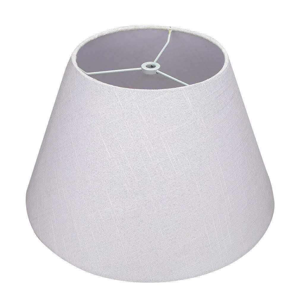 ALUCSET Medium Lamp Shade, Barrel Fabric Lampshade for Table Lamp and Floor Light