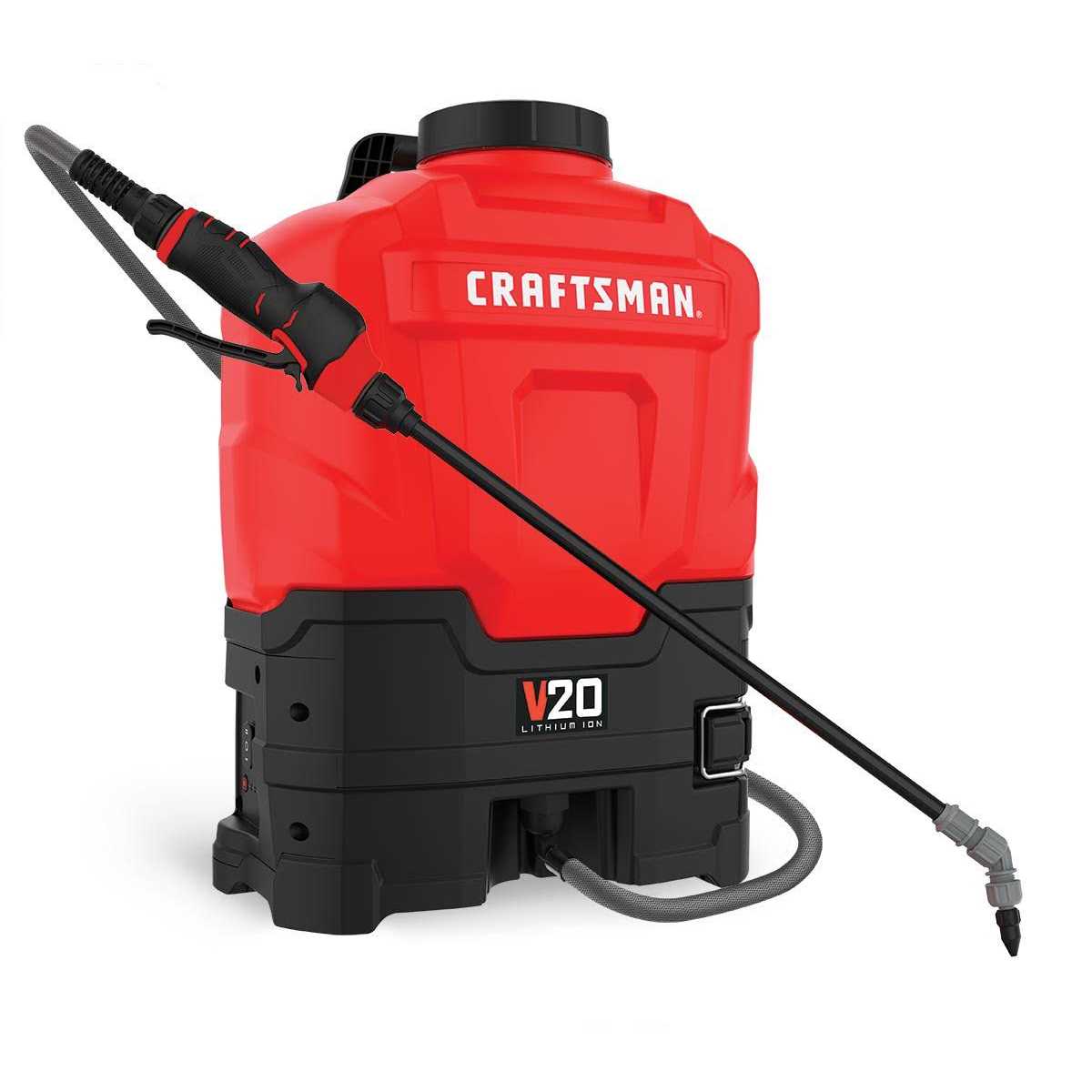 CRAFTSMAN 4-Gallons Plastic 20-volt Battery Operated Backpack Sprayer