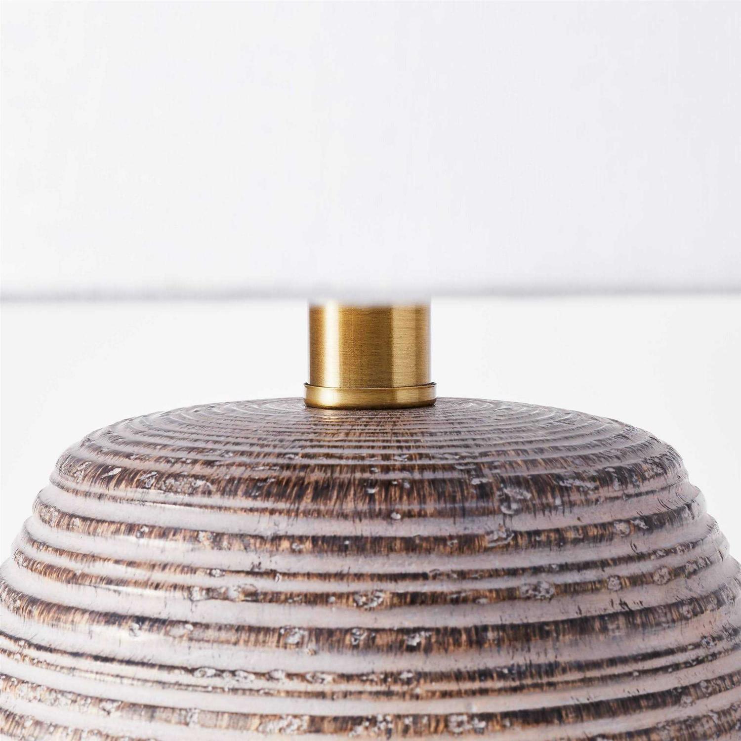 Threshold designed w/Studio McGee Assembled Resin Table Lamp Tan