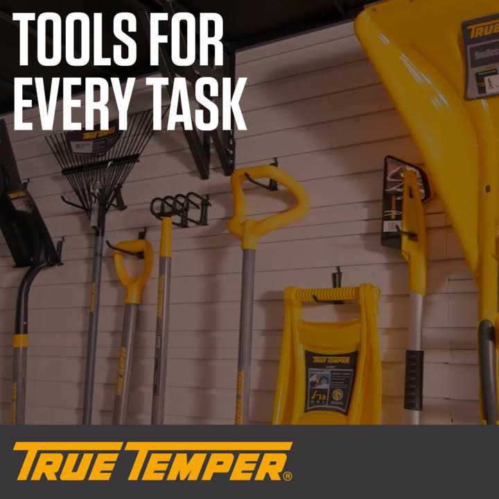 True Temper 6 cu. ft. Poly Wheelbarrow with Dual Wheels