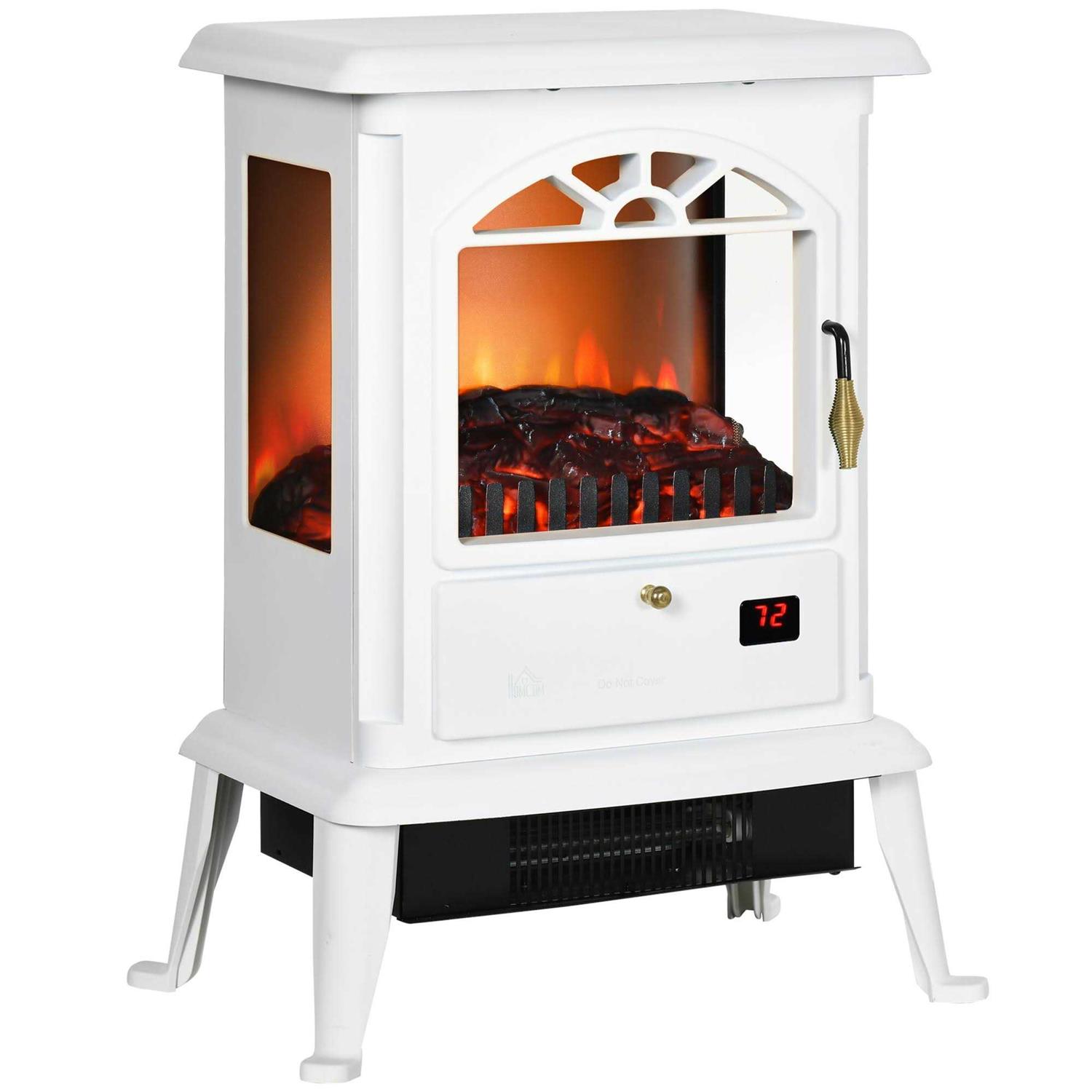 HOMCOM Electric Infrared Fireplace Stove