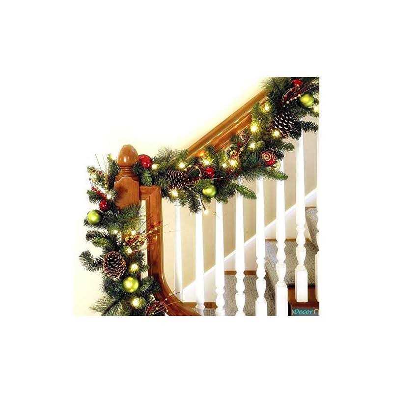 Battery Operated String Lights With Timer Christmas Outdoor String Lights