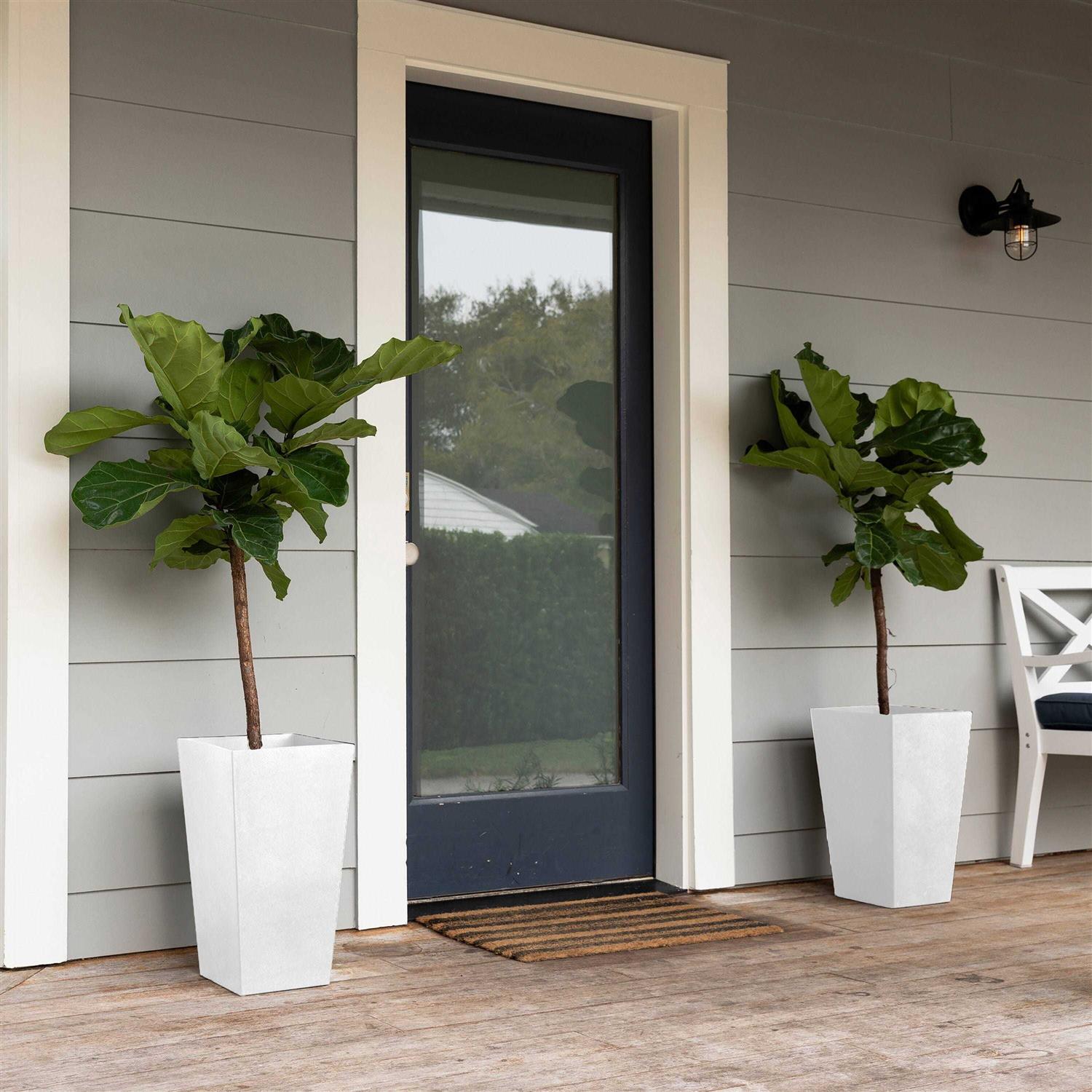 Bloem Finley Tall Square Planter