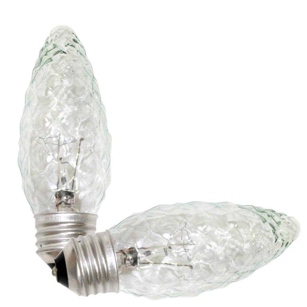 Sylvania 13785 40B13/CRYSTAL/FAN/BL/2PK-120V B13 Decor Torpedo Light Bulb