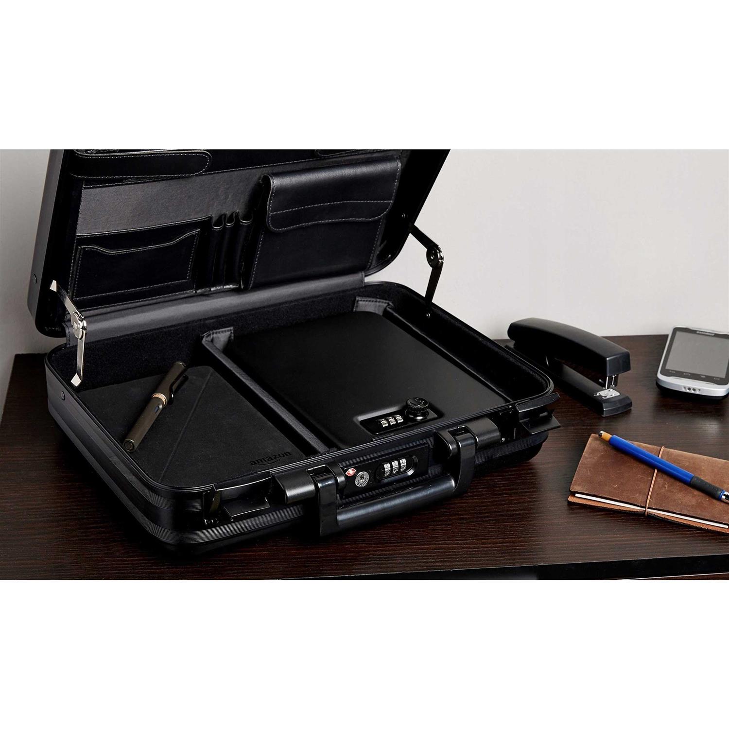 Amazon Basics Portable Security Case Lock Box Safe